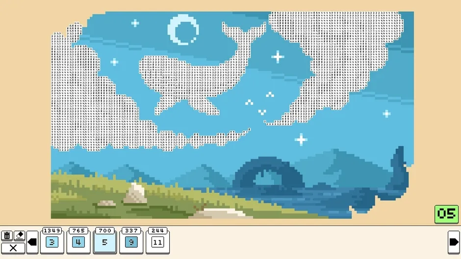 Coloring Pixels: Sci-Fi Fantasy Vistas 2 Pack