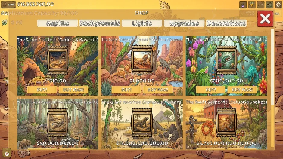 Кадър от Reptilarium