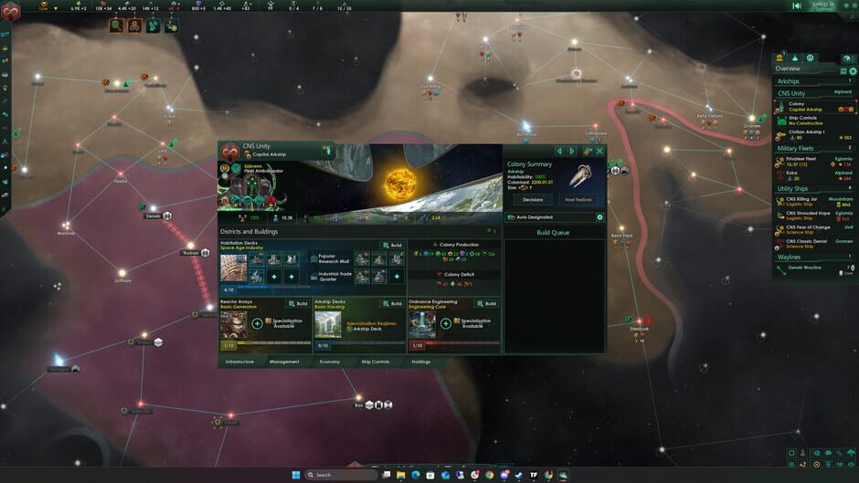สกรีนช็อตจาก Stellaris: Season 10 (รูปที่ 8)