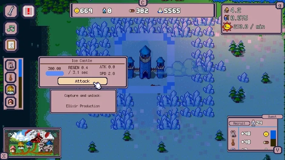 Screenshot de Legend of Idle