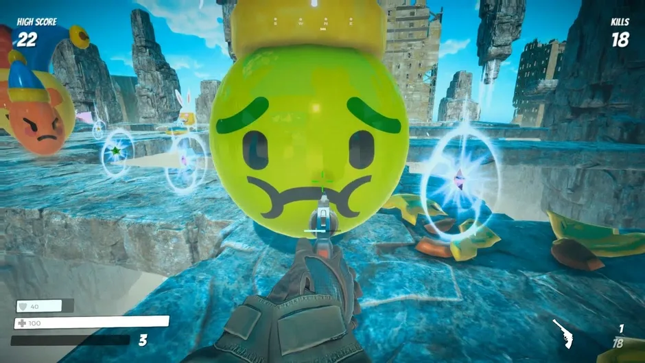 Кадър от Emoji Battlefield: Sky Massacre