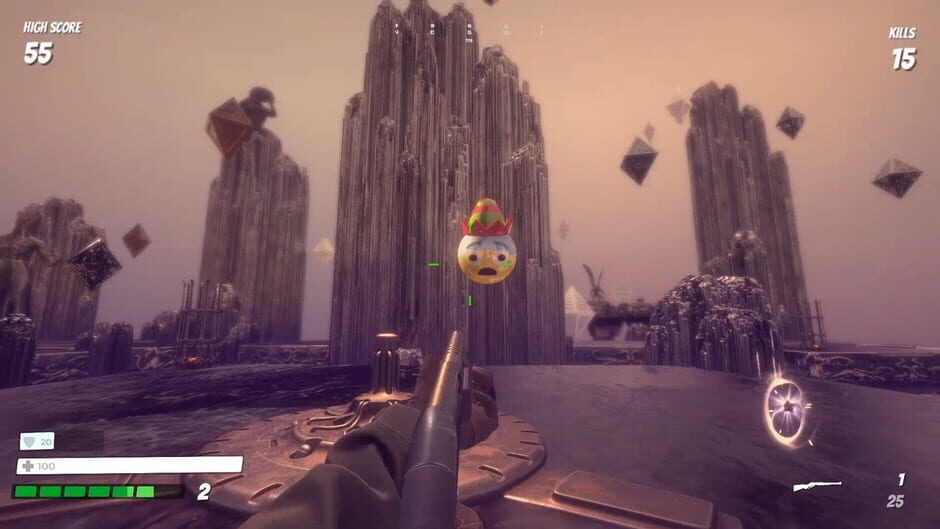 สกรีนช็อตจาก Emoji Battlefield: Sky Massacre (รูปที่ 2)