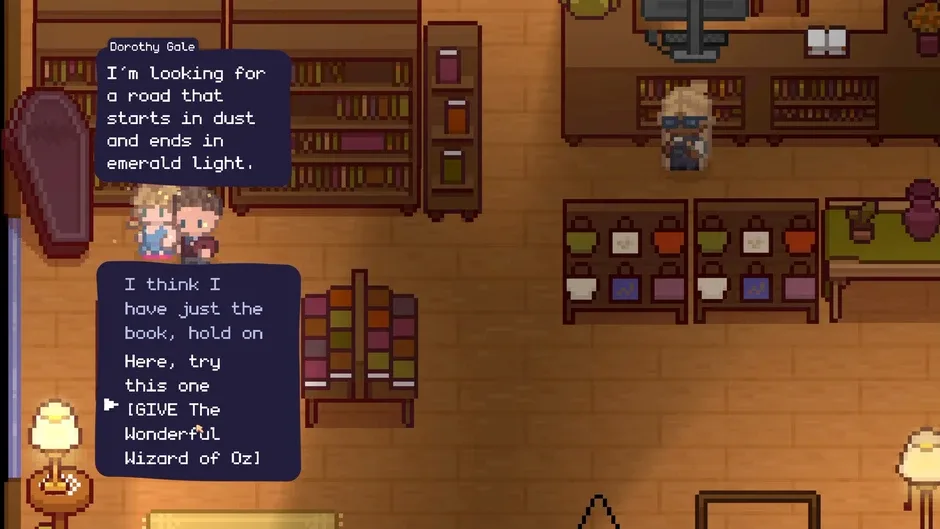 Кадър от Between the Shelves