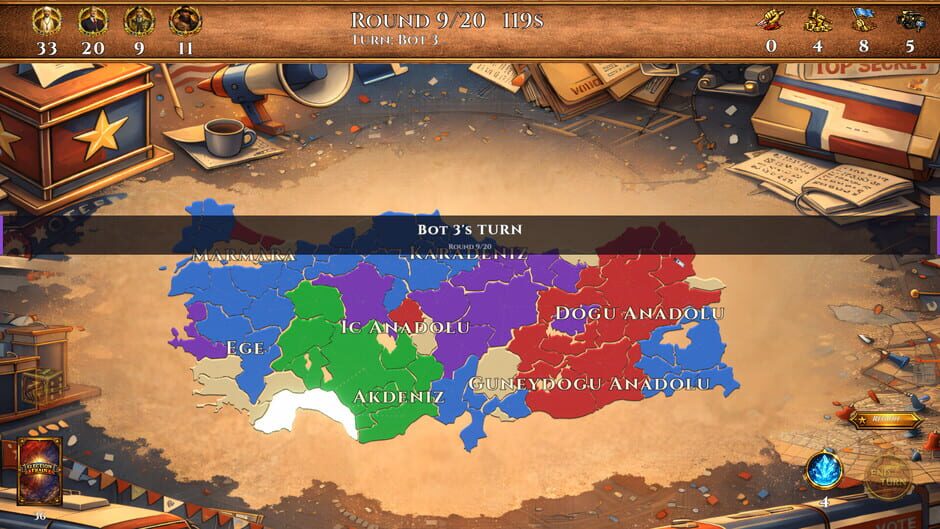 Screenshots Election Train