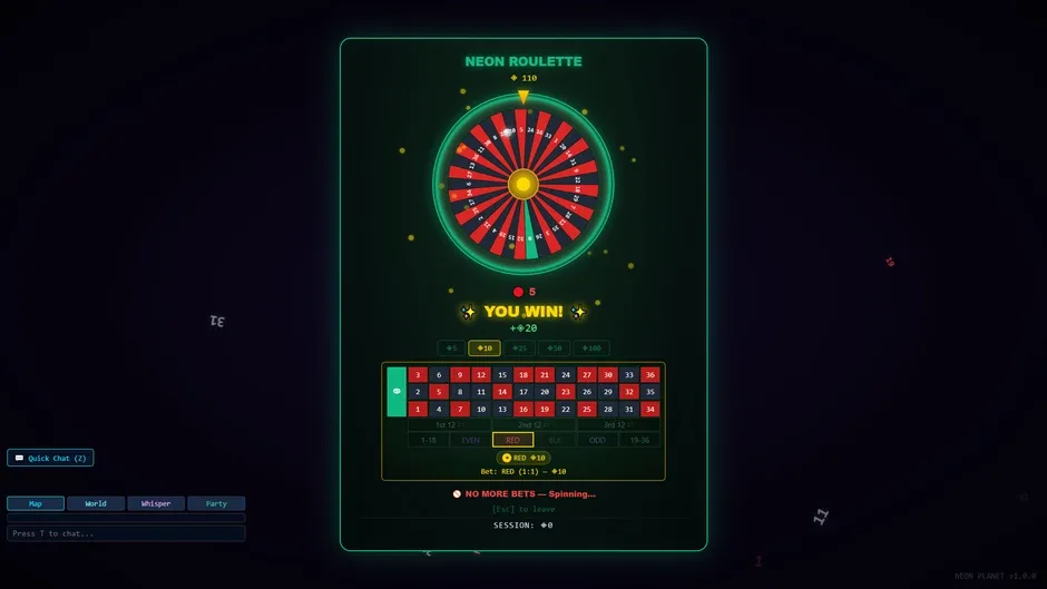 Кадър от Neon Planet