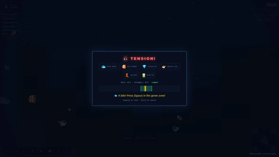 Кадър от Neon Planet