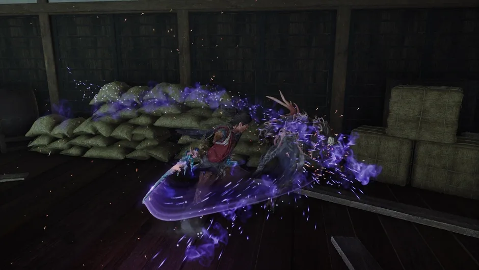 Кадър от Onimusha: Way of the Sword - Sword Appearance: Raizan