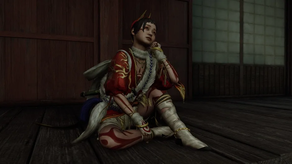 Кадър от Onimusha: Way of the Sword - Outfit for Okuni: Oni Dance