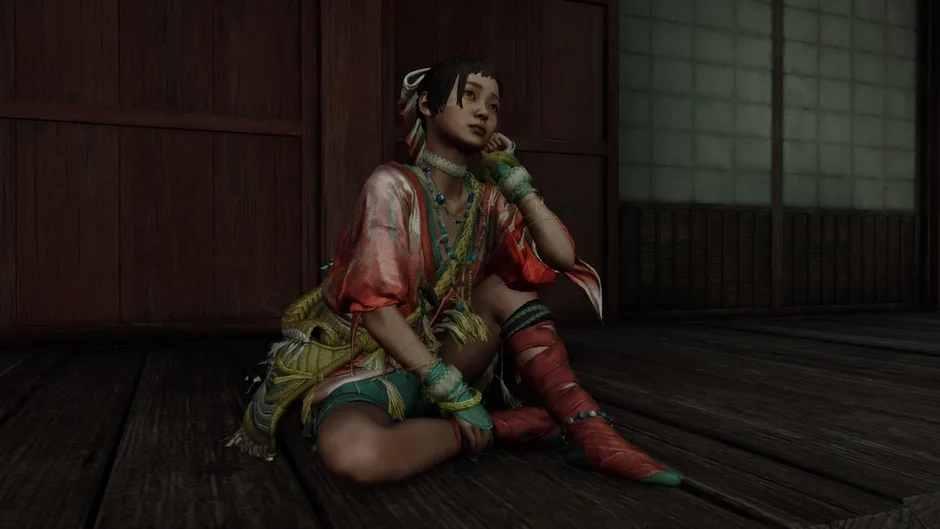 Кадър от Onimusha: Way of the Sword - Outfit for Okuni: Goldfish Dance