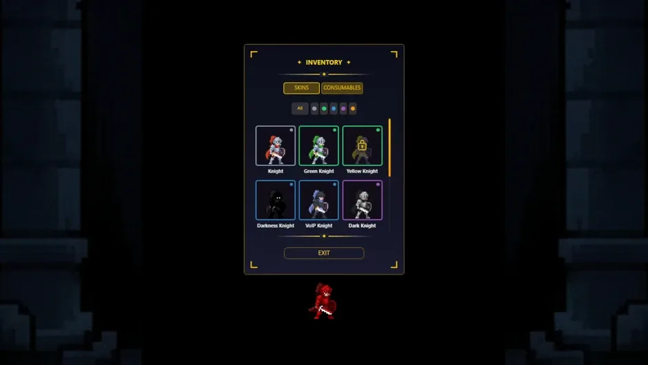 Кадър от Idle Knight