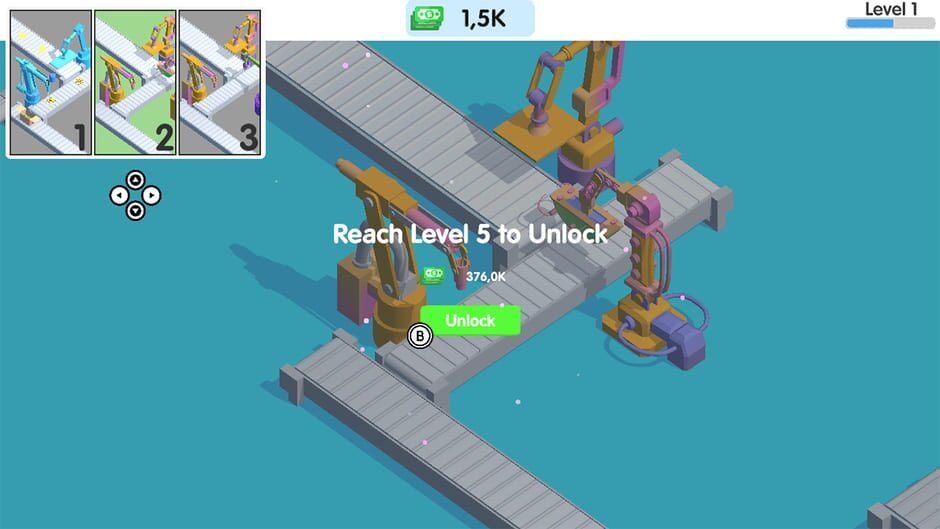 สกรีนช็อตจาก Money Factory Tycoon (รูปที่ 6)