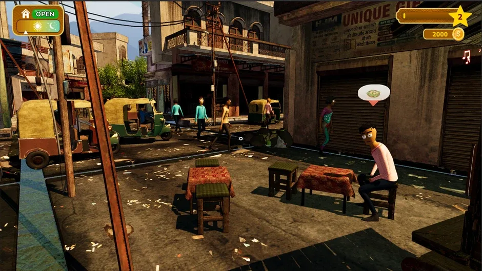 Кадър от Indian Street Food Simulator