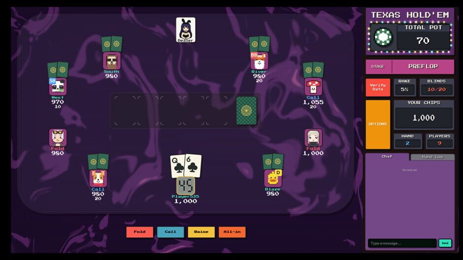 สกรีนช็อตจาก Pixel Hold'em (รูปที่ 19)