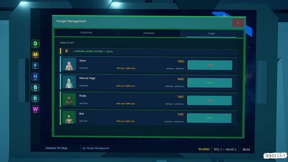 สกรีนช็อตจาก Galactic Pit Stop Simulator (รูปที่ 10)