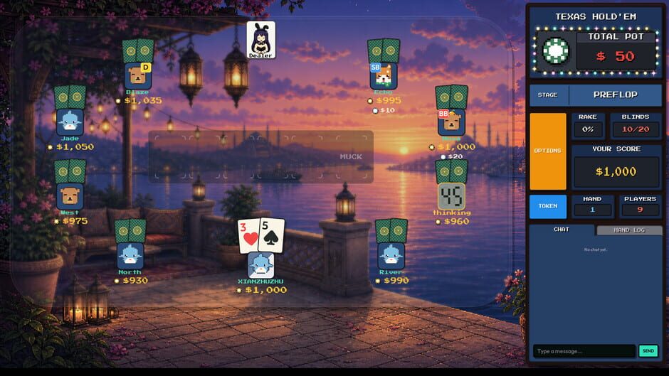 สกรีนช็อตจาก Pixel Hold'em (รูปที่ 12)