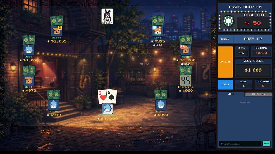 สกรีนช็อตจาก Pixel Hold'em (รูปที่ 13)