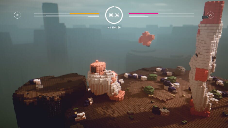 สกรีนช็อตจาก Chu!! Karate Uranai Voxel (รูปที่ 2)