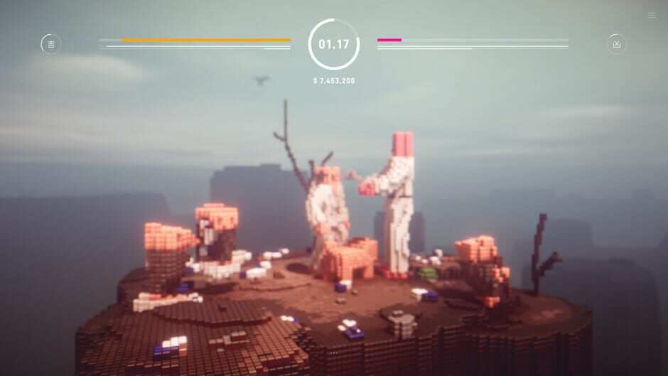 สกรีนช็อตจาก Chu!! Karate Uranai Voxel (รูปที่ 7)
