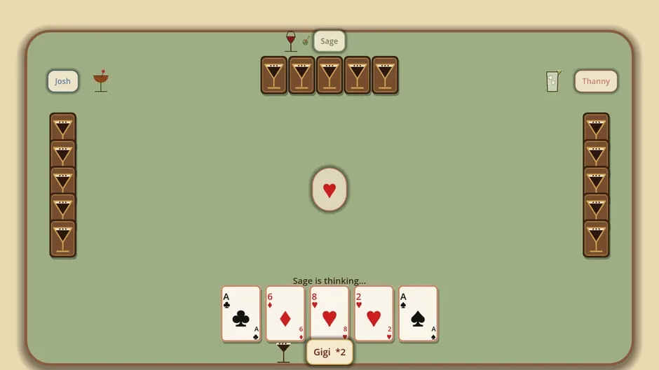 Кадър от Card Night at Gigi's