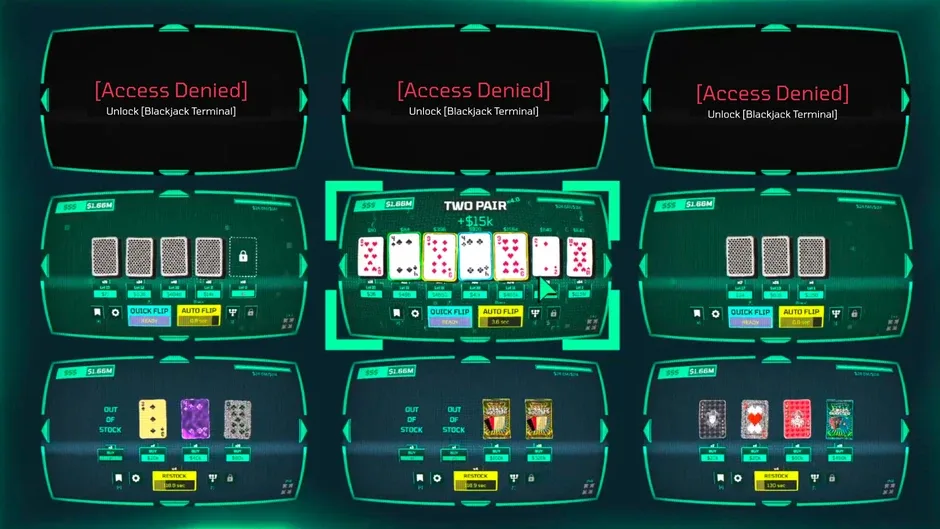 Кадър от A Game About Flipping Cards