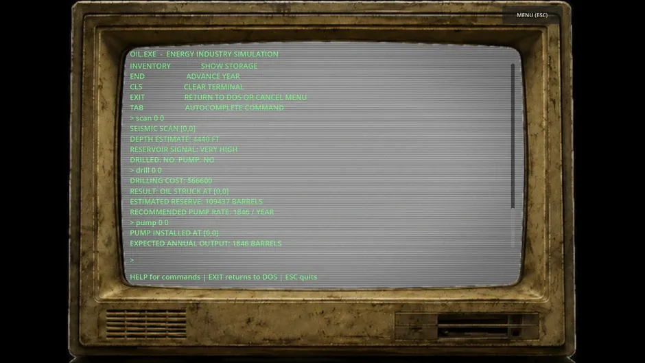 Кадър от Oil.exe