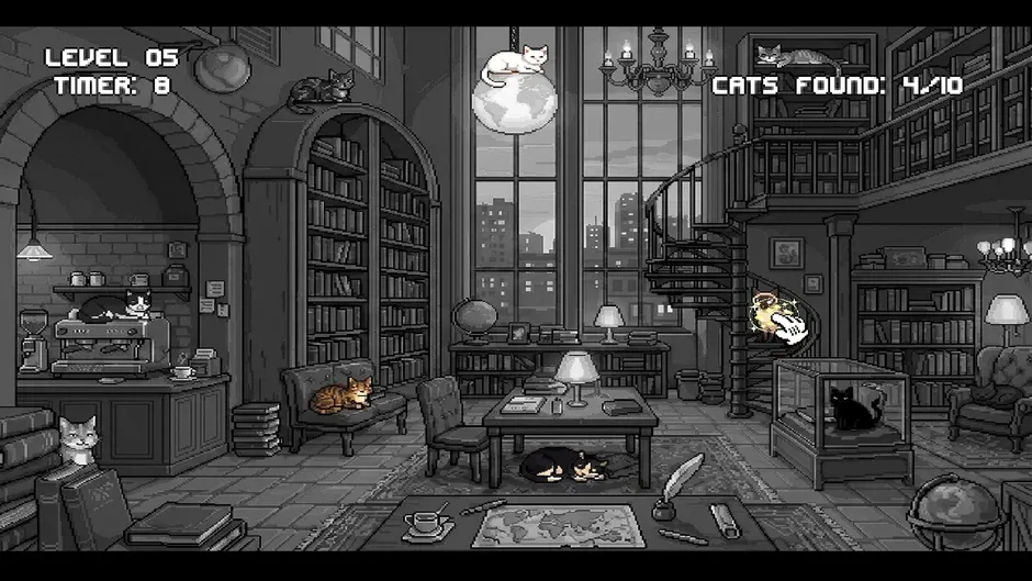 Кадър от Find the Cats