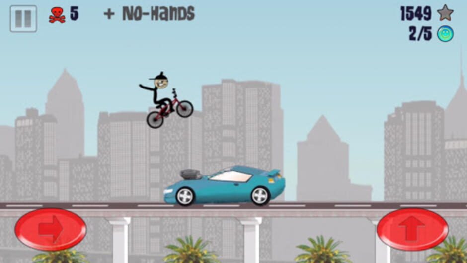 สกรีนช็อตจาก Stickman BMX (รูปที่ 3)
