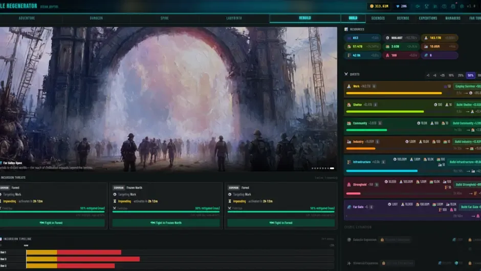 Кадър от Idle Regenerator