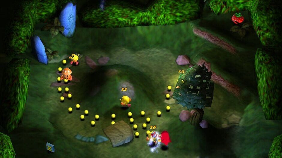 สกรีนช็อตจาก Pac-Man All-Stars (รูปที่ 2)