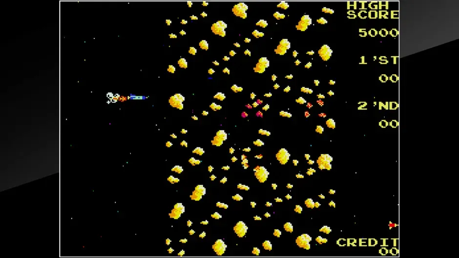 Кадър от Arcade Archives 2: Moon Shuttle
