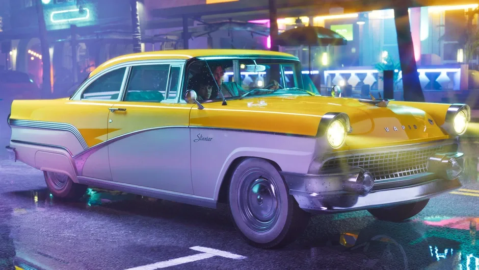 Кадър от Grand Theft Auto VI: Vintage Vice City Pack