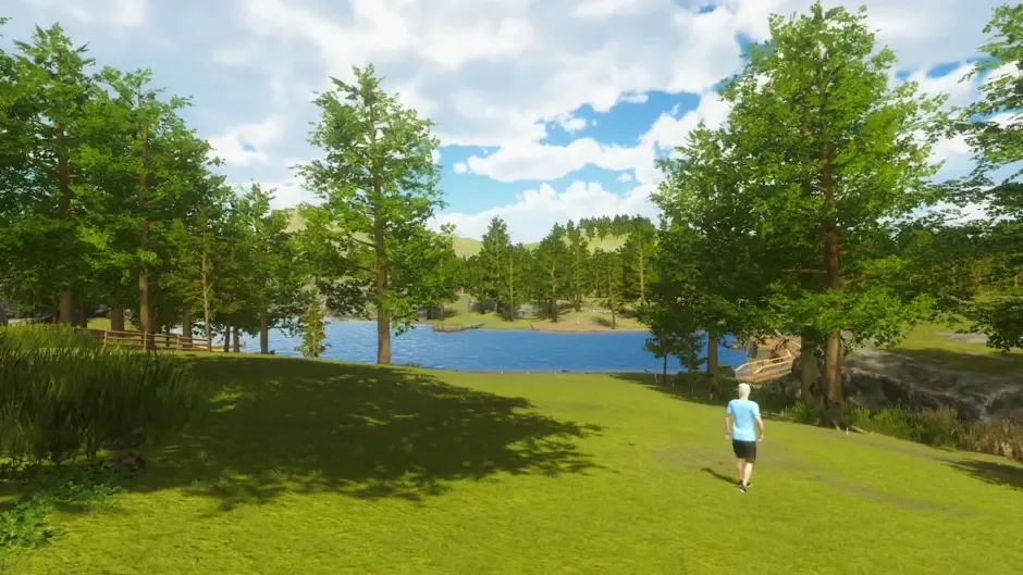 Кадър от Disc Golf Masters