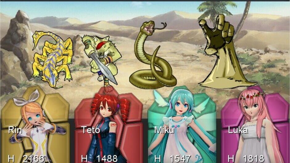 สกรีนช็อตจาก The Untold Tales of the Vocaloids (รูปที่ 2)