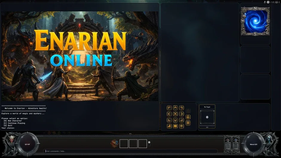 Кадър от Enarian Online