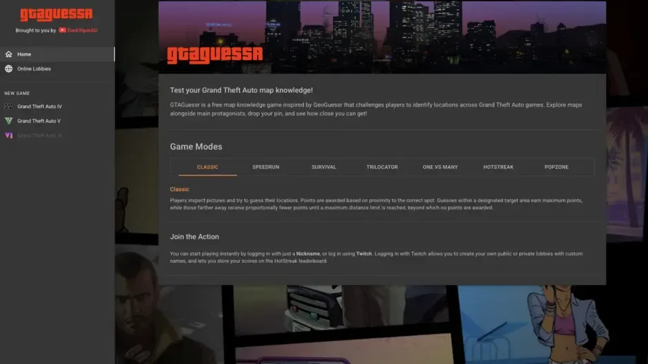 GtaGuessr screenshot