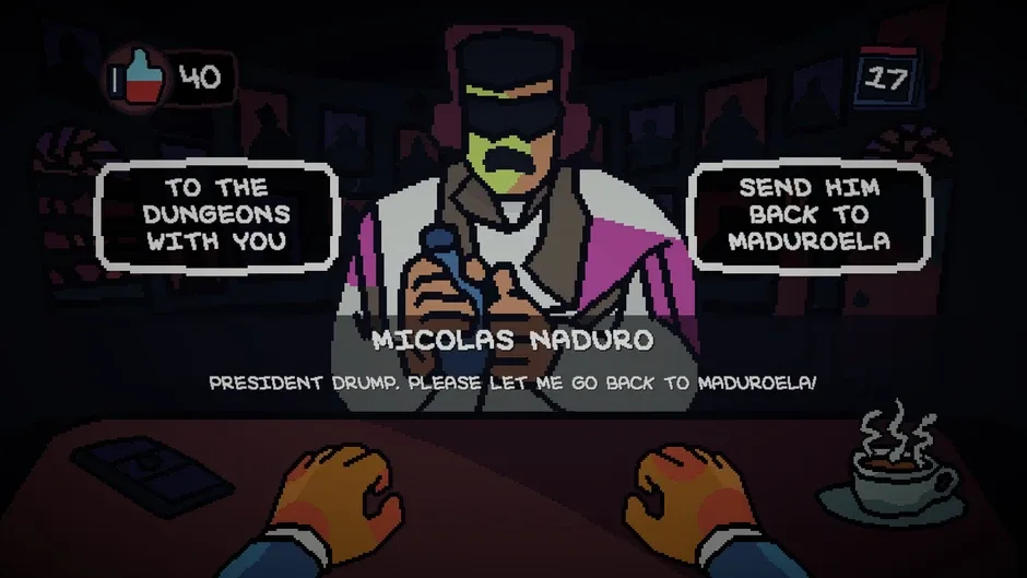 Кадър от Drump Simulator