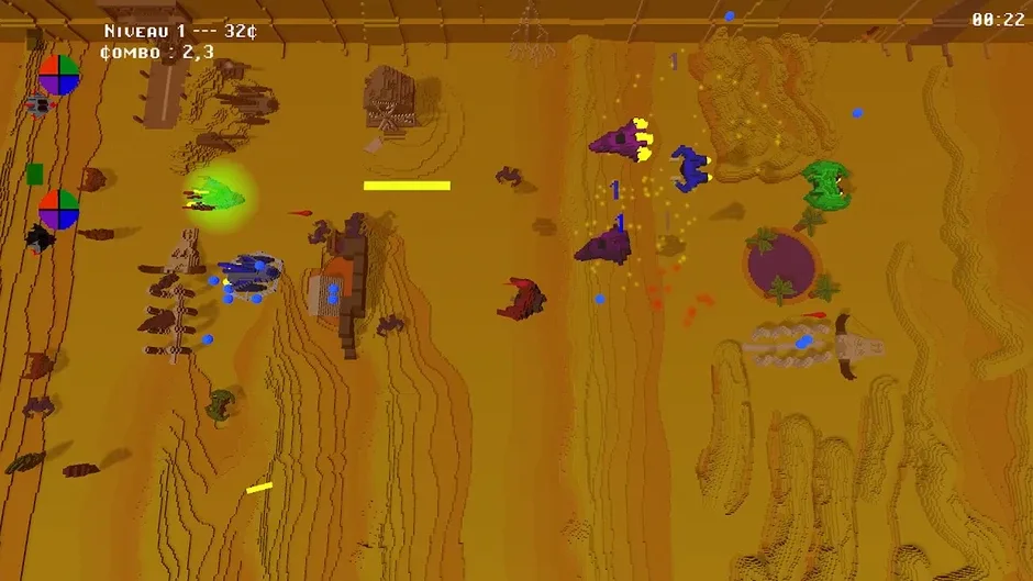 Кадър от Voxel Shooter