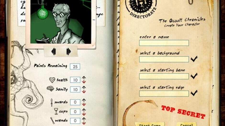สกรีนช็อตจาก The Occult Chronicles (รูปที่ 2)