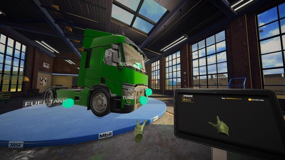 สกรีนช็อตจาก Truck Simulator 25: Euro Driver VR (รูปที่ 9)