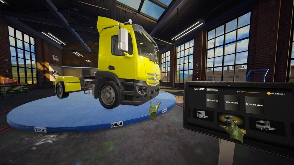 สกรีนช็อตจาก Truck Simulator 25: Euro Driver VR (รูปที่ 2)
