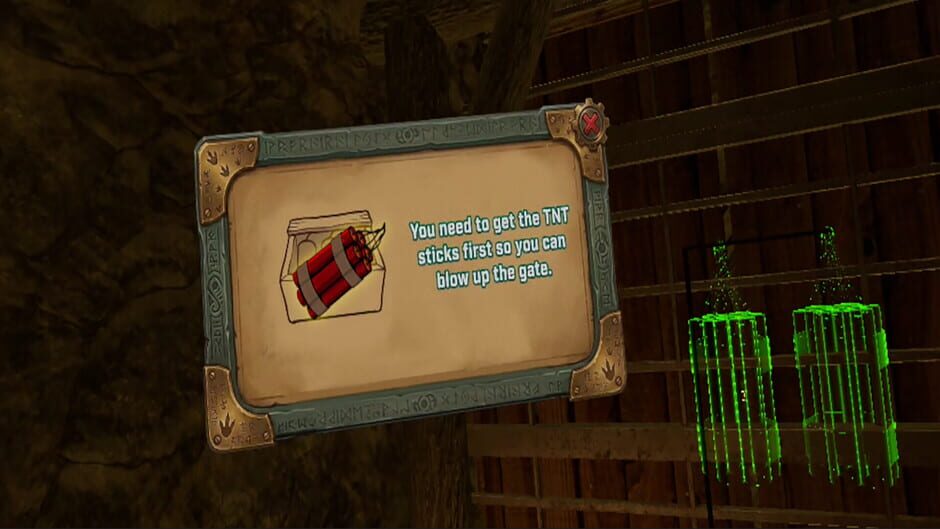 สกรีนช็อตจาก Dino Quest VR (รูปที่ 4)