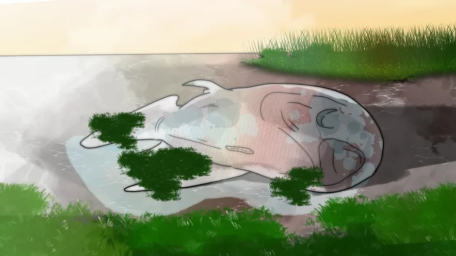 Кадър от Melancholy Lake: Camocipher12 Shorts