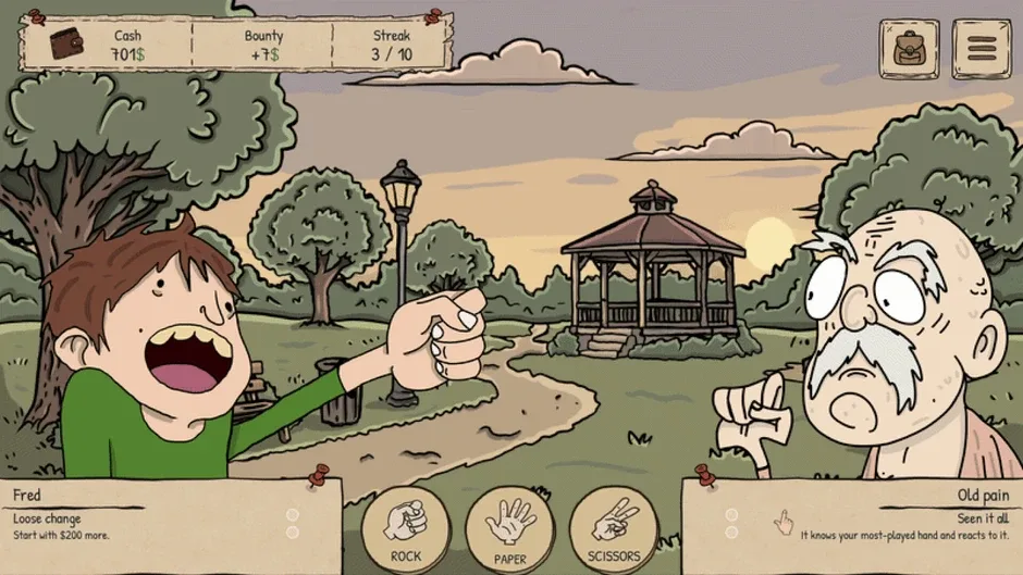 Кадър от Rock, Paper, Scissors, Shoot!