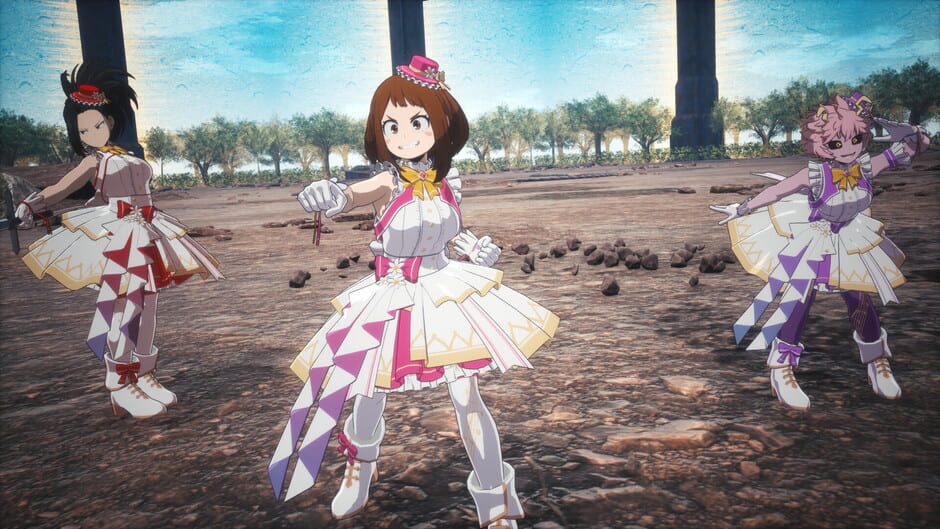 สกรีนช็อตจาก My Hero Academia All's Justice: 1-A Idol Costume Pack (รูปที่ 2)