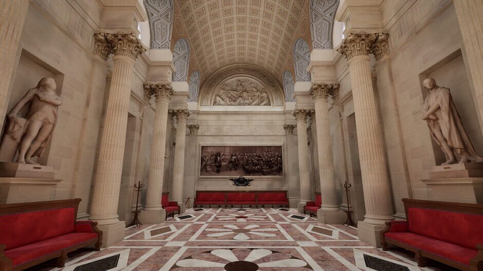 สกรีนช็อตจาก Visite virtuelle de l'Assemblée nationale (รูปที่ 4)