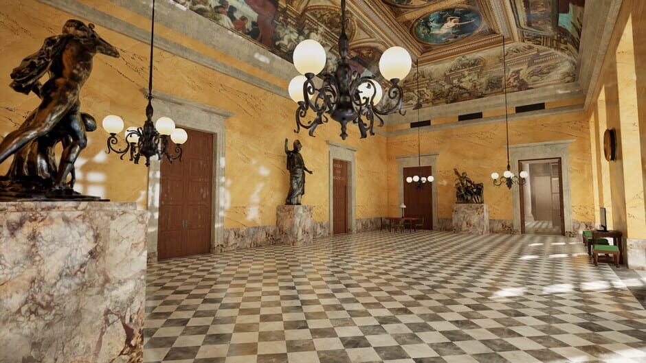 สกรีนช็อตจาก Visite virtuelle de l'Assemblée nationale (รูปที่ 7)