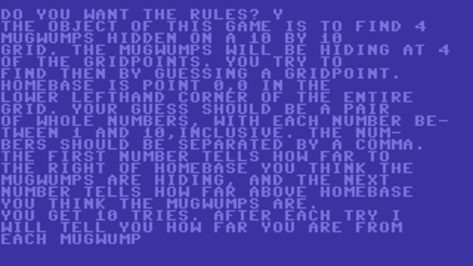 Mugwump Screenshot