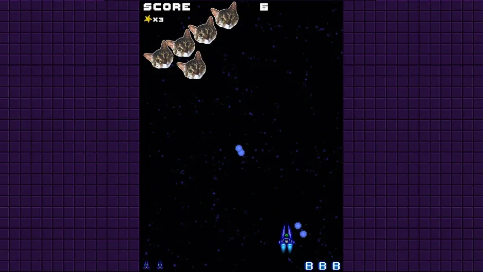 Кадър от Lunyatic Invaders