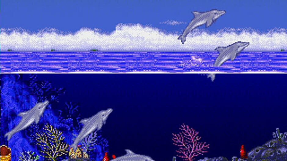Ecco the Dolphin CD screenshot