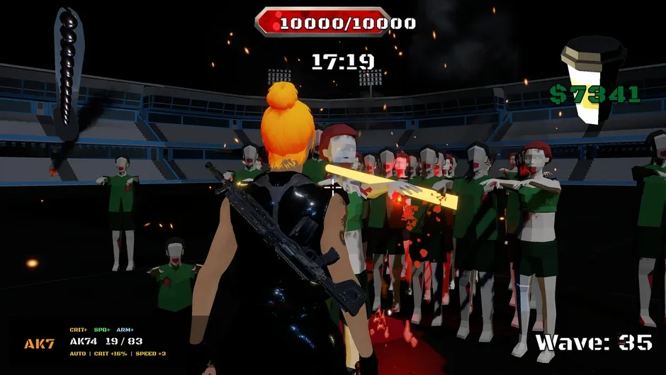 Кадър от Dead Stadium: The Extinction Protocol